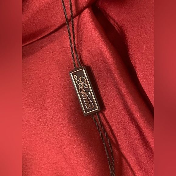 La Femme Burgundy Maxi Dress - Picture 4 of 8